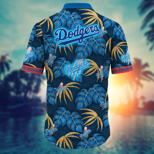 Los Angeles Dodgers MLB Flower Hawaii Shirt & Tshirt: Summer Football Fan Gift