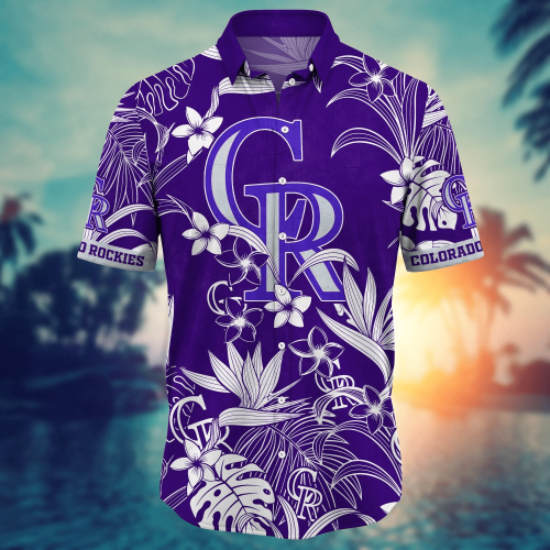 Colorado Rockies MLB Flower Hawaii Shirt and Tshirt: Perfect Summer Football Shirts Gift for Fans