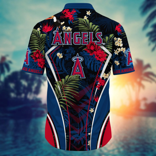 Los Angeles Angels MLB Flower Hawaii Shirt & Tshirt – Summer Football Shirts Gift