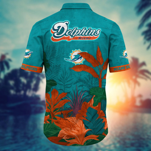 Miami Dolphins NFL Flower Hawaii Shirt And Tshirt For Fans, Summer Football Shirts Gift