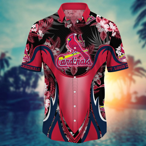 St Louis Cardinals MLB Hawaiian Shirt & T-Shirt Set – Perfect Summer Football Gift for Fans