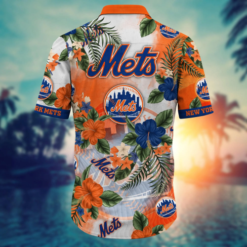 New York Mets MLB Flower Hawaii Shirt & Tshirt – Perfect Summer Football Gift for Fans