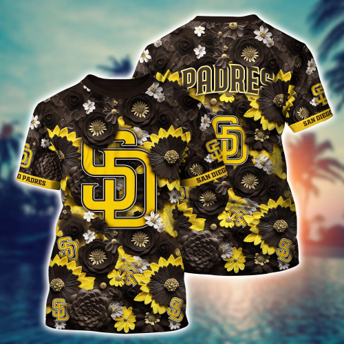 Customize Your MLB Hawaiian Shirt: San Diego Padres Trending for Summer