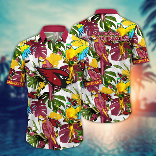 Arizona Cardinals NFL Flower Hawaii Shirt And Tshirt For Fans, Summer Football Shirts Gift