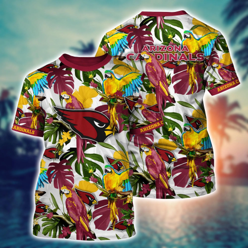 Arizona Cardinals NFL Flower Hawaii Shirt And Tshirt For Fans, Summer Football Shirts Gift
