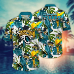 Jacksonville Jaguars NFL Flower Hawaii Shirt And Tshirt For Fans, Summer Football Shirts Gift