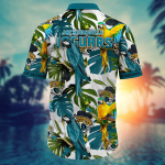 Jacksonville Jaguars NFL Flower Hawaii Shirt And Tshirt For Fans, Summer Football Shirts Gift