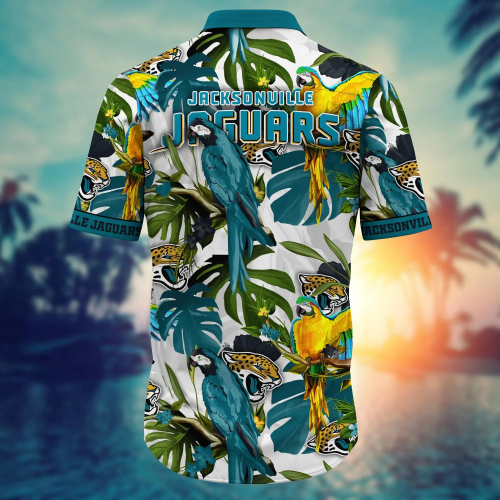 Jacksonville Jaguars NFL Flower Hawaii Shirt And Tshirt For Fans, Summer Football Shirts Gift