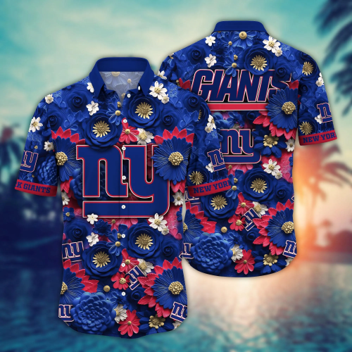 New York Giants NFL Hawaiian Shirt Trending For This Summer Customize Shirt Any Team Gift