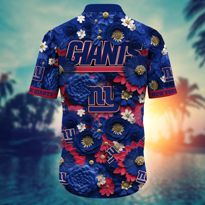 New York Giants NFL Hawaiian Shirt Trending For This Summer Customize Shirt Any Team Gift