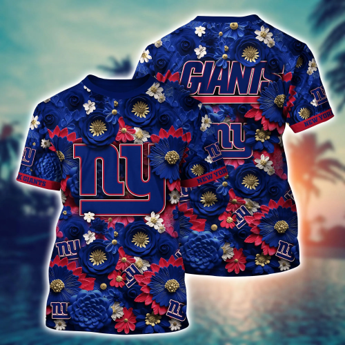 New York Giants NFL Hawaiian Shirt Trending For This Summer Customize Shirt Any Team Gift