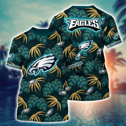 Philadelphia Eagles NFL Flower Hawaii Shirt And Tshirt For Fans, Summer Football Shirts Gift