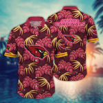 Arizona Cardinals NFL Flower Hawaii Shirt And Tshirt For Fans, Summer Football Shirts Gift