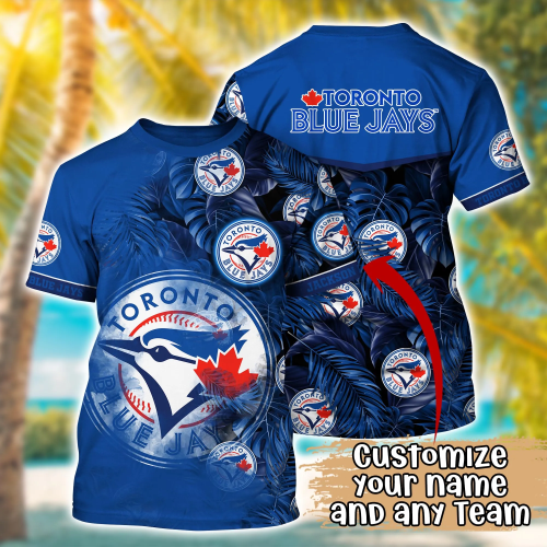 Toronto Blue Jays MLB Summer Hawaii Shirt & T-Shirt – Custom Football Shirts Gift