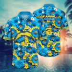 Los Angeles Chargers NFL Hawaiian Shirt Trending For This Summer Customize Shirt Any Team Gift