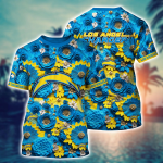 Los Angeles Chargers NFL Hawaiian Shirt Trending For This Summer Customize Shirt Any Team Gift