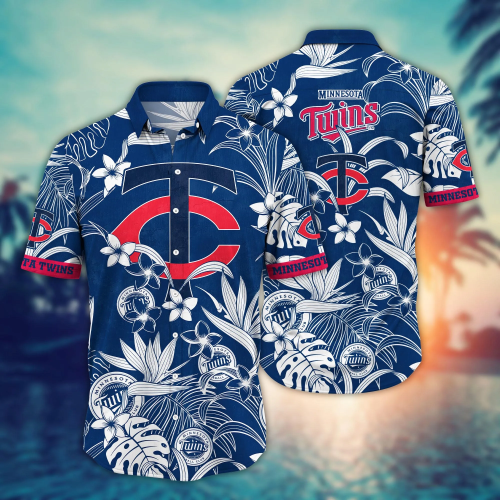 Minnesota Twins MLB Floral Hawaii Shirt & T-Shirt Gift for Fans Summer Football Shirts