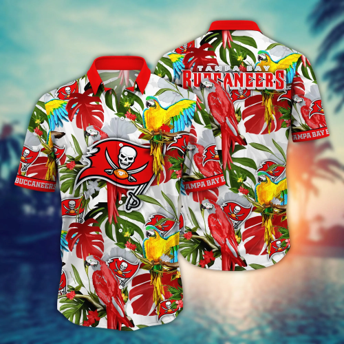 Tampa Bay Buccaneers NFL Flower Hawaii Shirt And Tshirt For Fans, Summer Football Shirts Gift