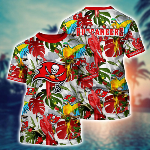 Tampa Bay Buccaneers NFL Flower Hawaii Shirt And Tshirt For Fans, Summer Football Shirts Gift