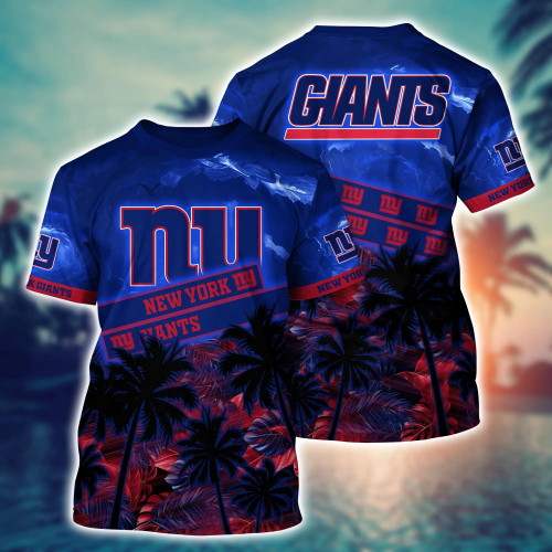 New York Giants NFL Flower Hawaii Shirt And Tshirt For Fans, Summer Football Shirts Gift