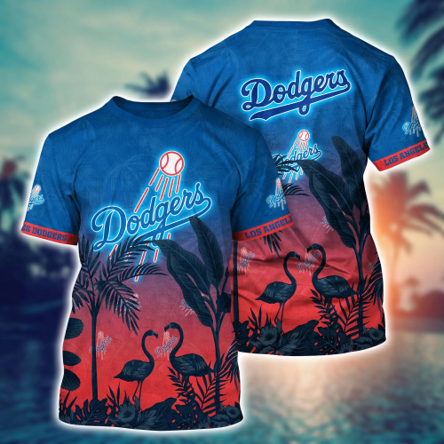 Los Angeles Dodgers MLB Hawaiian Shirt & Tshirt – Perfect Summer Gift for Fans