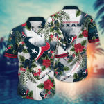 Houston Texans NFL Flower Hawaii Shirt And Tshirt For Fans, Summer Football Shirts Gift