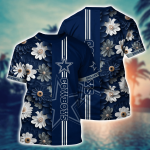 Dallas Cowboys NFL Flower Hawaii Shirt And Tshirt For Fans, Summer Football Shirts Gift