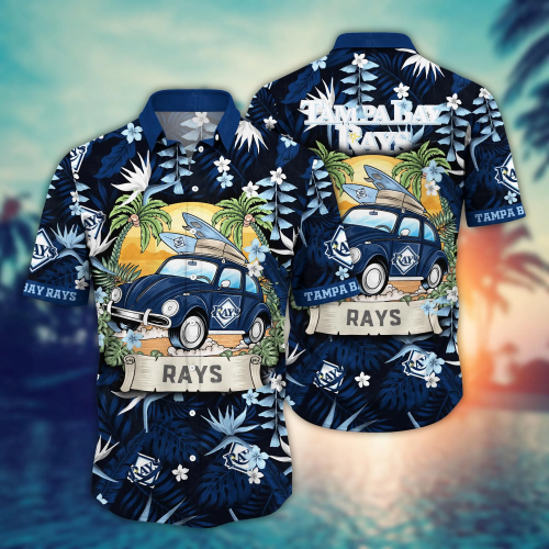 Tampa Bay Rays MLB Flower Hawaii Shirt & Tshirt for Fans – Summer Football Shirts Gift