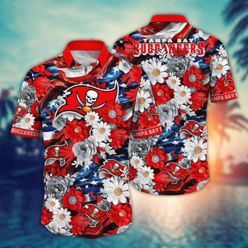 Tampa Bay Buccaneers NFL Hawaii Shirt Independence Day, Summer Shirts Gift