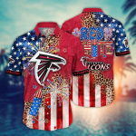 Atlanta Falcons NFL Hawaii Shirt Independence Day, Summer Shirts Gift