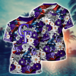Colorado Rockies MLB Hawaii Shirt for Independence Day & Summer Gifts