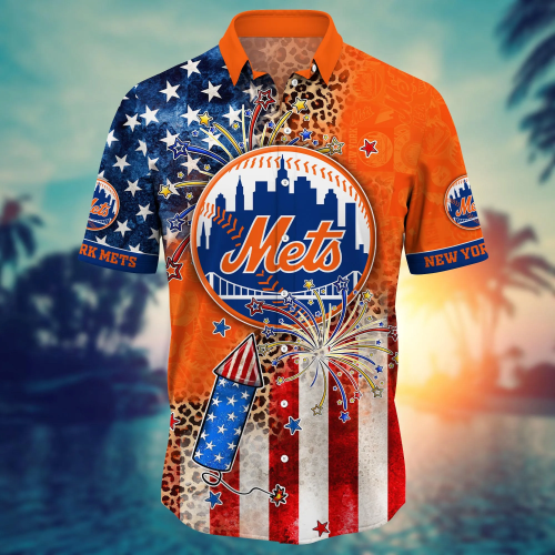 New York Mets MLB Hawaiian Independence Day Shirt – Summer Gift