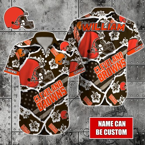 Cleveland Browns NFLHawaiian shirt Custom Gift