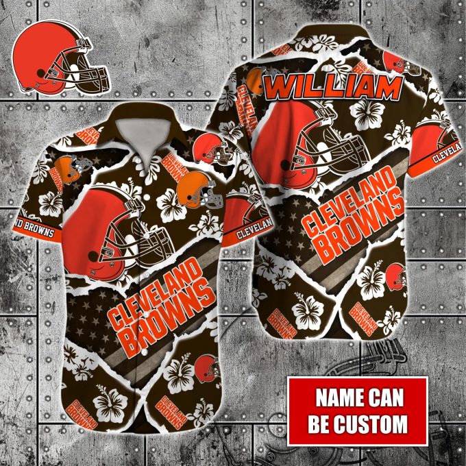 Cleveland Browns NFLHawaiian shirt Custom Gift