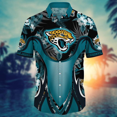 Jacksonville Jaguars NFL Flower Hawaii Shirt And Tshirt For Fans, Summer Football Shirts Gift