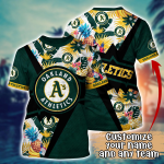 Oakland Athletics MLB Flower Hawaii Shirt & Tshirt – Summer Football Fan Gift Oakland Athletics MLB Flower Hawaii Shirt & Tshirt – Summer Football Fan Gift