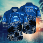 Indianapolis Colts NFL Flower Hawaii Shirt And Tshirt For Fans, Summer Football Shirts Gift