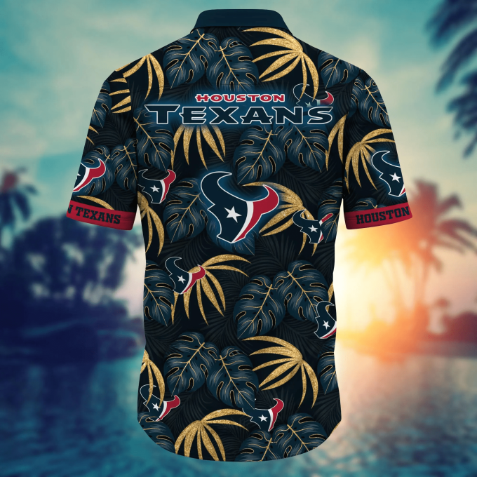 Houston Texans NFL Flower Hawaii Shirt And Tshirt For Fans, Summer Football Shirts Gift