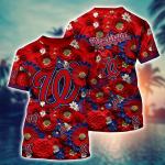 Customizable Washington Nationals MLB Hawaiian Shirt – Perfect Summer Gift for Baseball Fans!