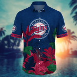 Minnesota Twins MLB Hawaiian Shirt & T-shirt Combo – Perfect Gift for Fans!