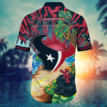 Houston Texans NFL Flower Hawaii Shirt And Tshirt For Fans, Summer Football Shirts Gift