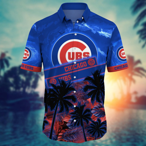 Chicago Cubs MLB Flower Hawaiian Shirt & T-shirt – Summer Football Fan Gift