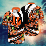 Cincinnati Bengals NFL Flower Hawaii Shirt And Tshirt For Fans, Summer Football Shirts Gift