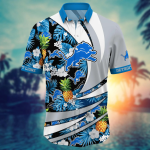 Detroit Lions NFL Flower Hawaii Shirt And Tshirt For Fans, Summer Football Shirts Gift