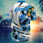 Detroit Lions NFL Flower Hawaii Shirt And Tshirt For Fans, Summer Football Shirts Gift