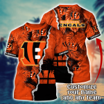 Cincinnati Bengals NFL Flower Hawaii Shirt And Tshirt For Fans, Custom Summer Football Shirts Gift