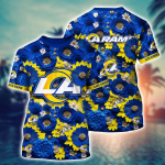 Los Angeles Rams NFL Hawaiian Shirt Trending For This Summer Customize Shirt Any Team Gift Los Angeles Rams NFL Hawaiian Shirt Trending For This Summer Customize Shirt Any Team Gift