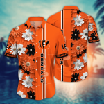 Cincinnati Bengals NFL Flower Hawaii Shirt And Tshirt For Fans, Summer Football Shirts Gift Cincinnati Bengals NFL Flower Hawaii Shirt And Tshirt For Fans, Summer Football Shirts Gift