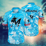Official Miami Marlins MLB Flower Hawaii Shirt & Tshirt – Perfect Summer Gift for Fans! Official Miami Marlins MLB Flower Hawaii Shirt & Tshirt – Perfect Summer Gift for Fans!