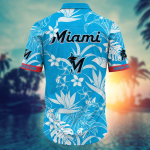 Official Miami Marlins MLB Flower Hawaii Shirt & Tshirt – Perfect Summer Gift for Fans! Official Miami Marlins MLB Flower Hawaii Shirt & Tshirt – Perfect Summer Gift for Fans!